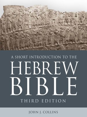cover image of A Short Introduction to the Hebrew Bible